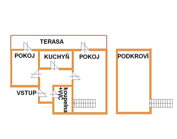 Pronájem bytu 2+1, Brno, Pellicova, 65 m2