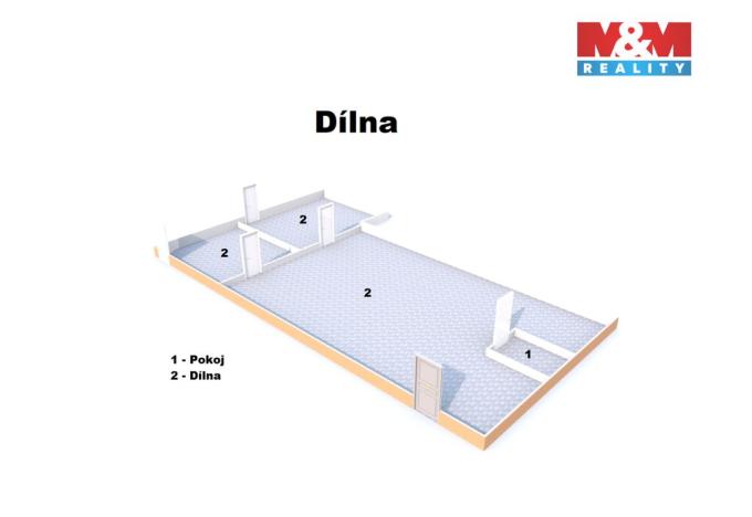 Prodej skladu, Letohrad, Petříkov, 195 m2