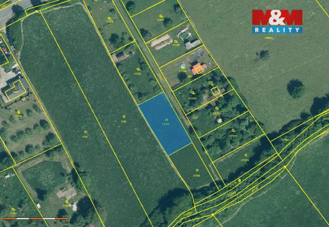 Prodej pozemku pro bydlení, Sušice, 989 m2