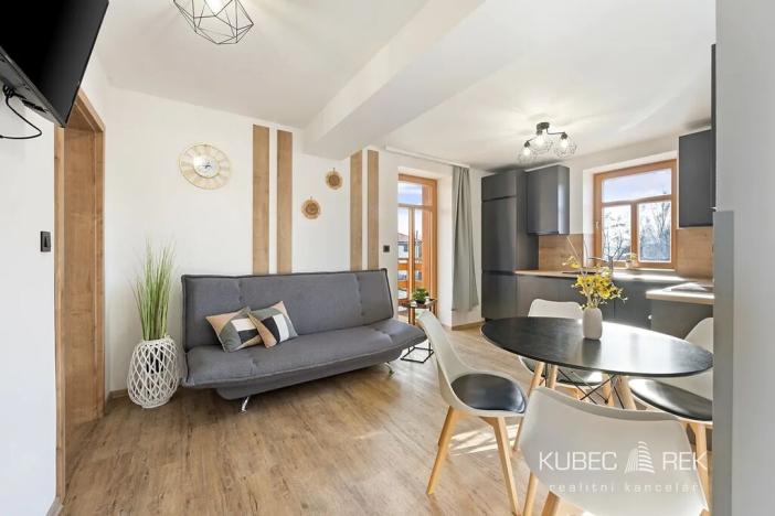 Prodej bytu 3+kk, Horní Planá, 51 m2