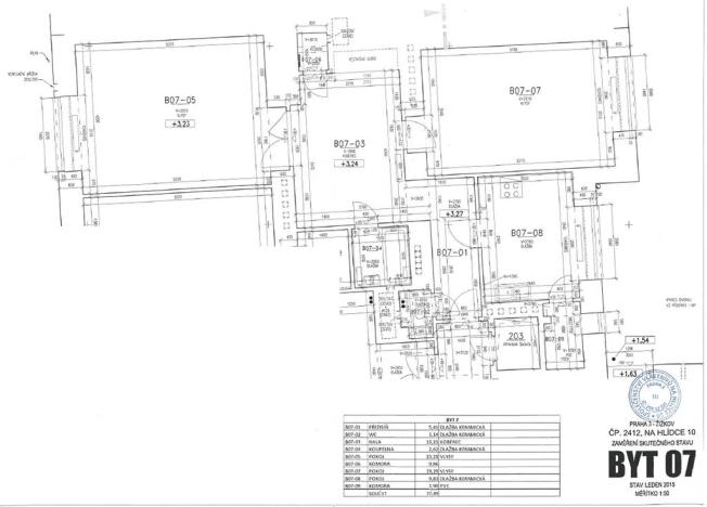 Pronájem bytu 2+1, Praha - Žižkov, Na hlídce, 77 m2