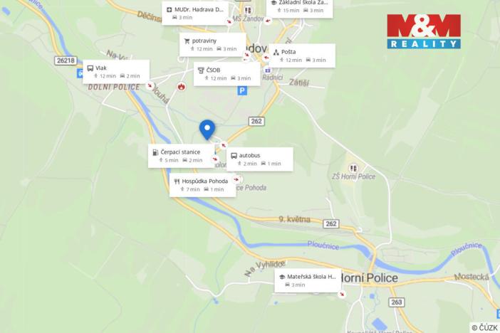 Prodej rodinného domu, Žandov, Nádražní, 88 m2