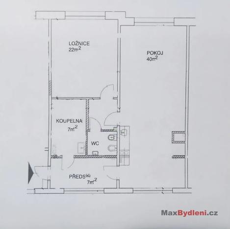 Prodej bytu 2+kk, Liberec, Šimáčkova, 78 m2