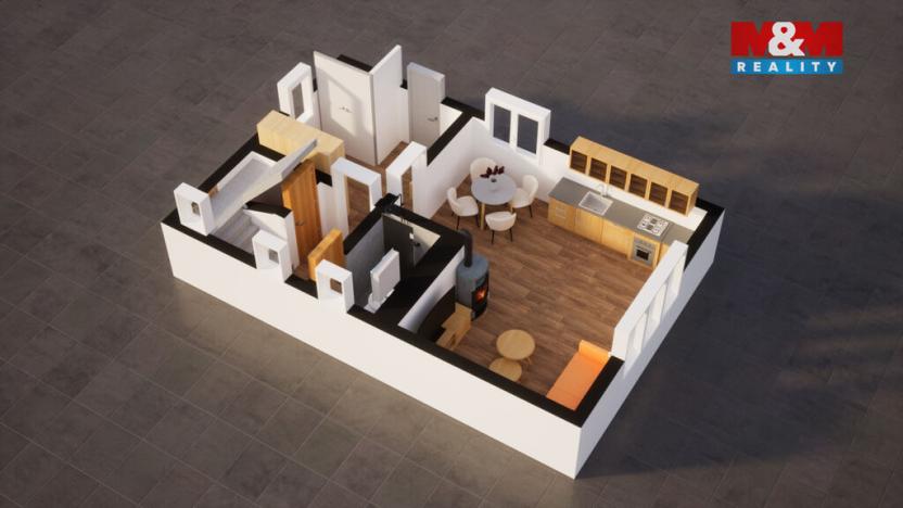 Prodej rodinného domu, Chotiměř, 80 m2