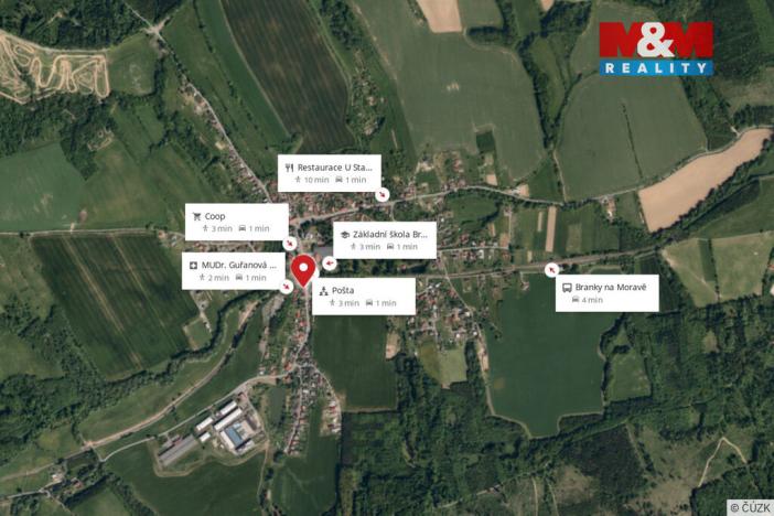 Prodej rodinného domu, Branky, 470 m2