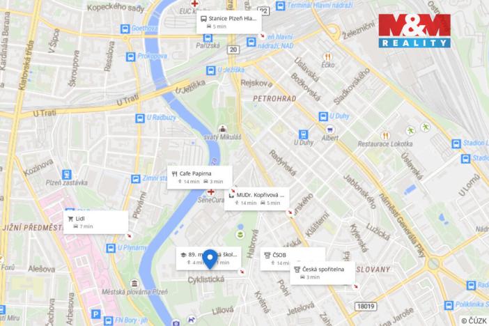 Prodej garáže, Plzeň, 44 m2