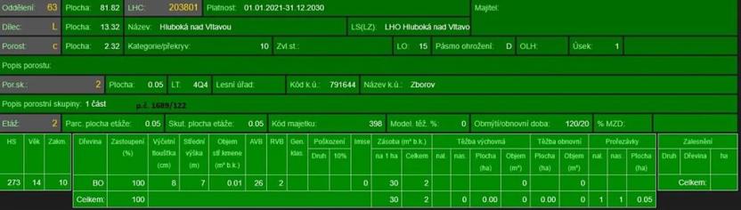 Prodej podílu lesa, Ledenice, 4462 m2