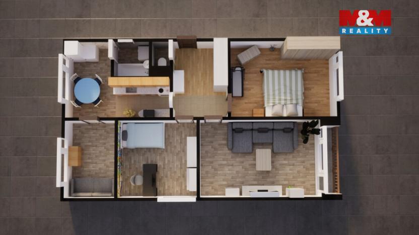 Prodej bytu 4+1, Děčín - Děčín IX-Bynov, Kyjevská, 78 m2