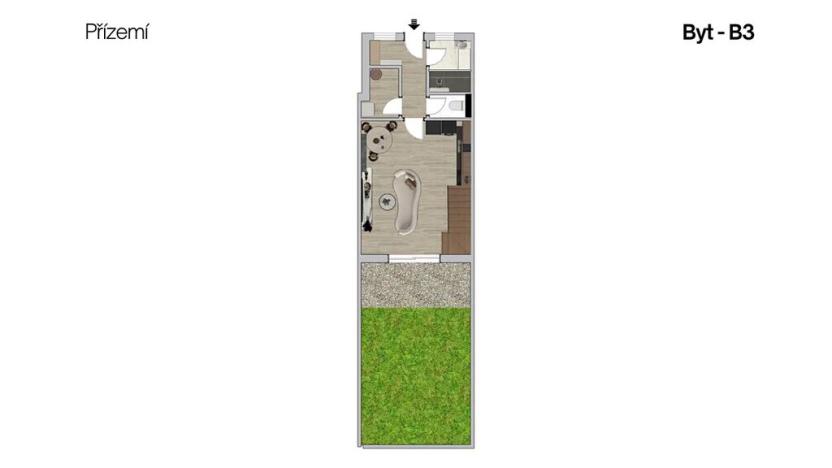 Prodej bytu 2+kk, Svitavy, Blanická, 78 m2