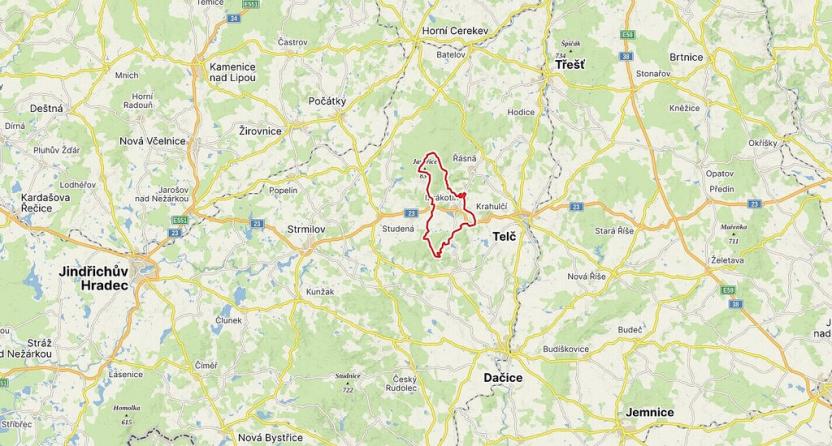 Prodej pole, Mrákotín, 2398 m2