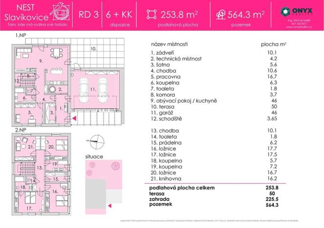 Prodej rodinného domu, Rousínov, 253 m2