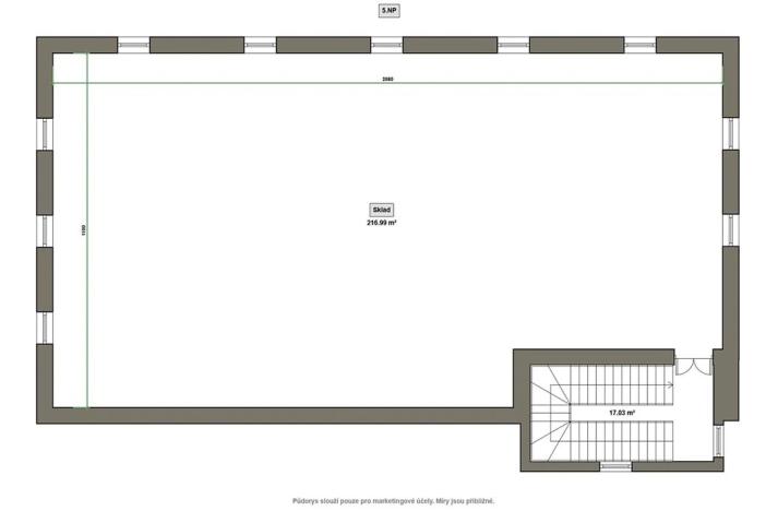 Prodej obchodního prostoru, Zlín, Bezručova, 1976 m2