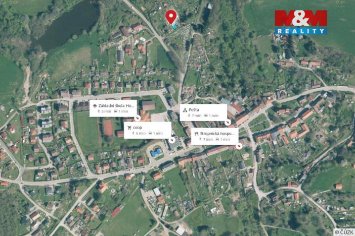 Prodej pozemku pro bydlení, Horní Stropnice, 292 m2