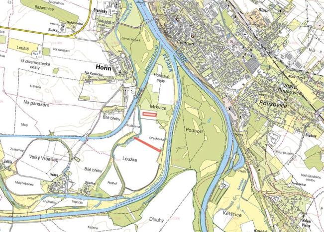 Prodej pole, Hořín, 21437 m2