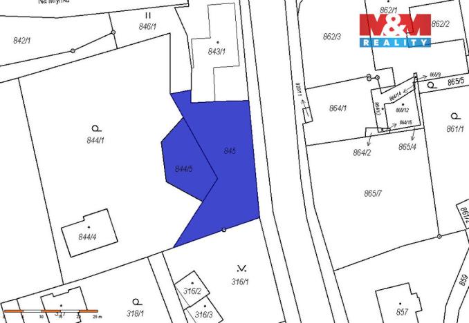 Pronájem komerčního pozemku, Liberec, Generála Svobody, 738 m2