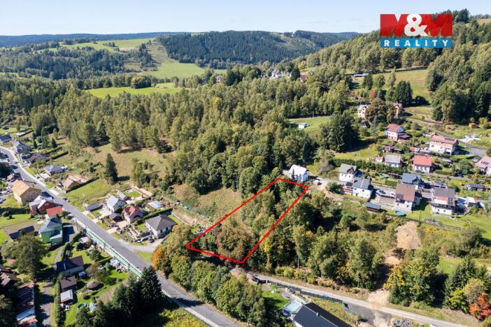 Prodej pozemku pro bydlení, Kraslice - Zelená Hora, 1891 m2