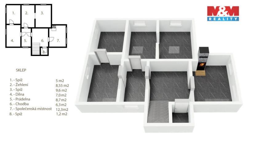 Prodej rodinného domu, Řevnice, Pod Drahou, 174 m2