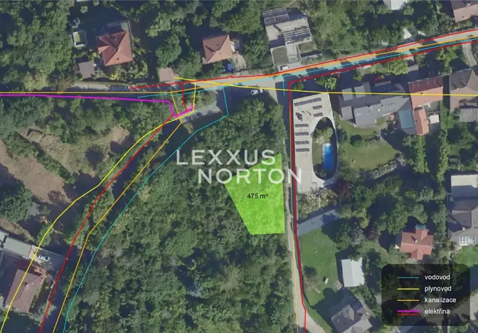 Prodej pozemku pro bydlení, Praha - Troja, Nad Popelářkou, 475 m2