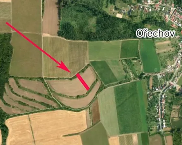 Prodej podílu pole, Ořechov, 917 m2