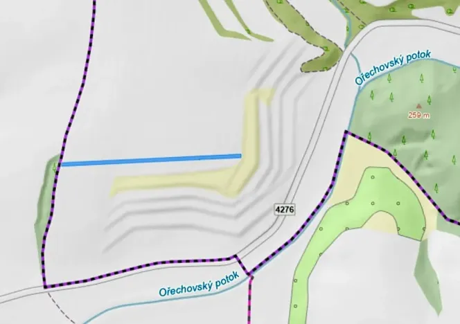 Prodej pole, Ořechov, 4334 m2
