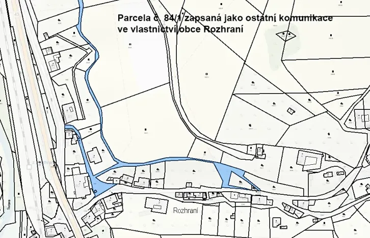 Prodej pozemku pro bydlení, Rozhraní, 7266 m2