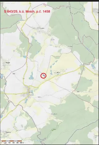 Prodej lesa, Mnich, 3111 m2