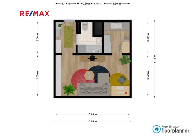 Pronájem bytu 1+kk, Praha - Prosek, Jetřichovická, 30 m2