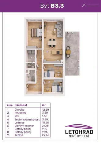 Prodej bytu 4+kk, Letohrad, U Biatlonu, 81 m2
