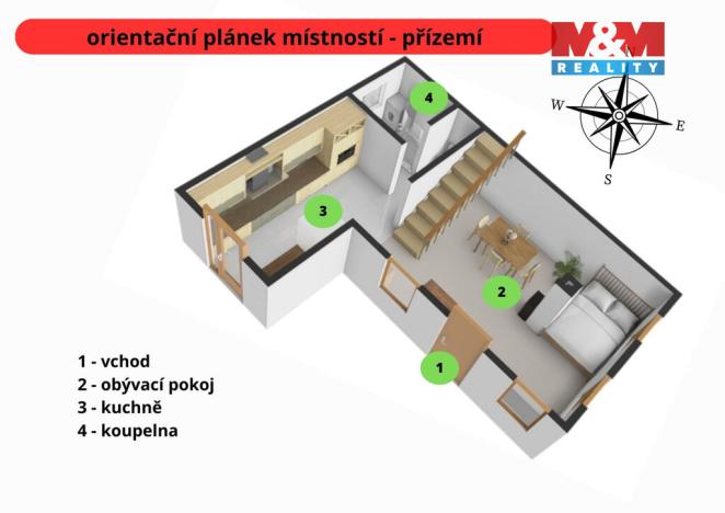 Prodej chaty, Nové Město na Moravě - Pohledec, 80 m2