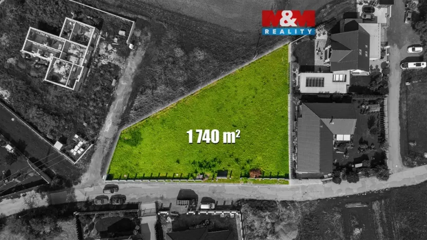 Prodej pozemku pro bydlení, Mladá Boleslav - Jemníky, 1740 m2