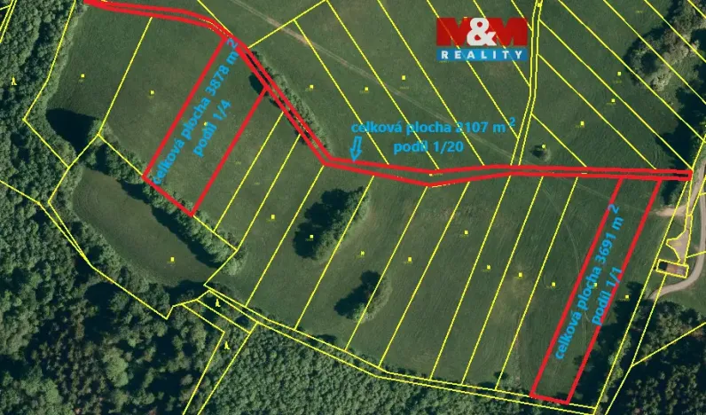 Prodej louky, Štramberk, 4766 m2