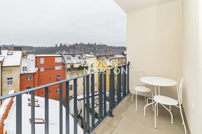 Pronájem bytu 1+kk, Praha - Smíchov, Holečkova, 34 m2