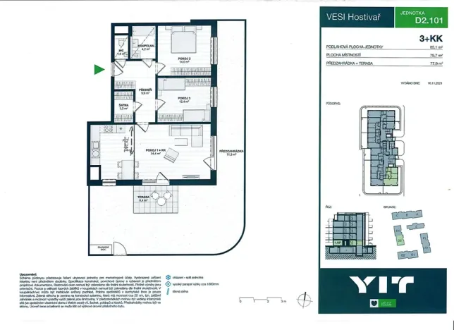 Prodej kanceláře, Praha - Hostivař, Nurmiho, 80 m2