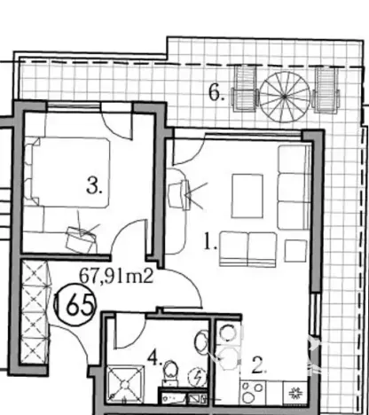 Prodej bytu 2+kk, Sveti Vlas, Bulharsko, 67 m2