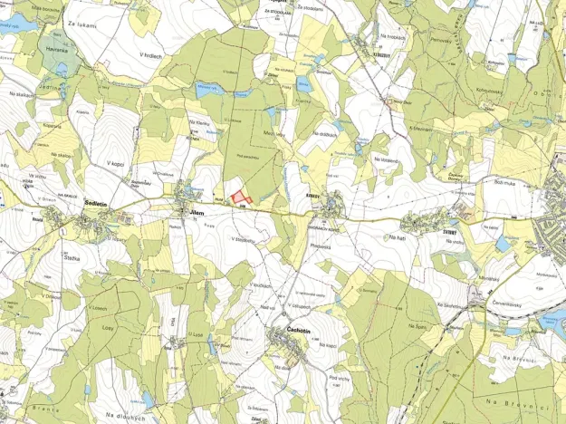 Prodej podílu pole, Jilem, 26023 m2