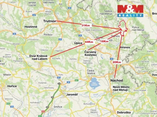 Prodej rodinného domu, Žďár nad Metují, 100 m2