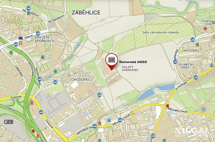 Pronájem bytu 1+kk, Praha - Chodov, Šternovská, 30 m2