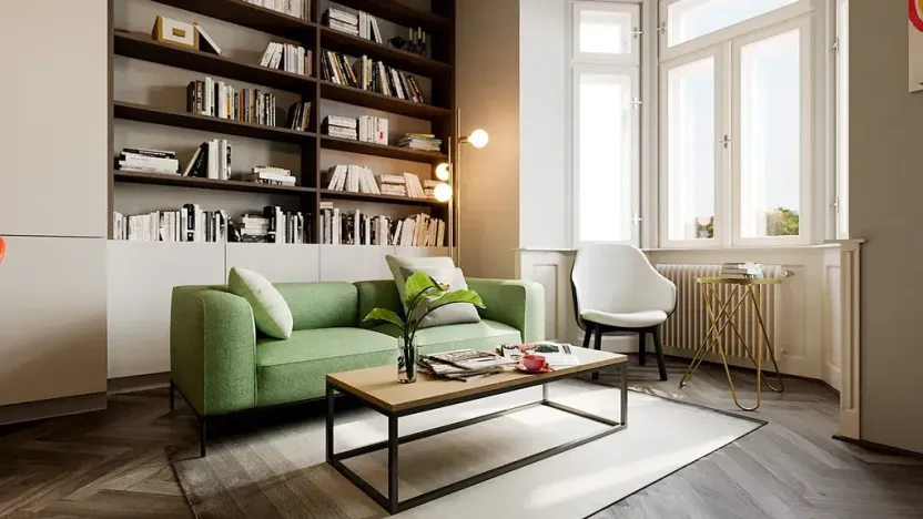 Pronájem bytu 2+kk, Praha - Vinohrady, 49 m2