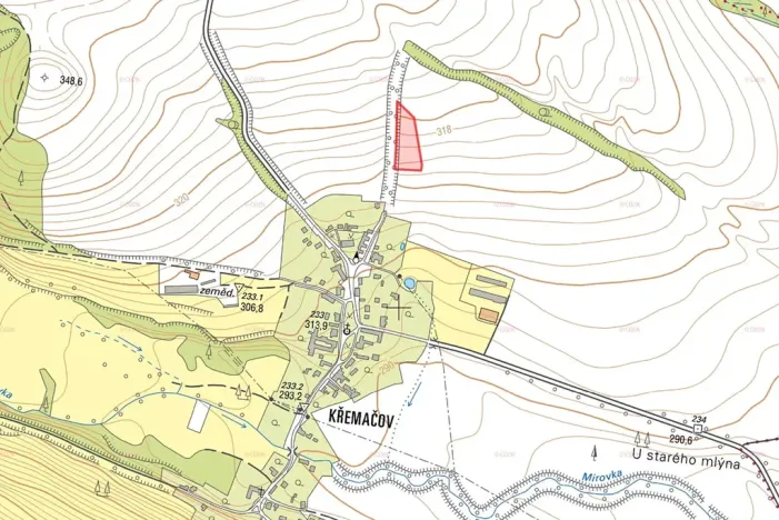 Prodej pole, Mohelnice, 5525 m2