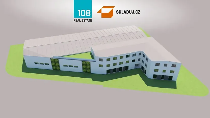 Pronájem skladu, Zlatníky-Hodkovice, Technologická, 1100 m2