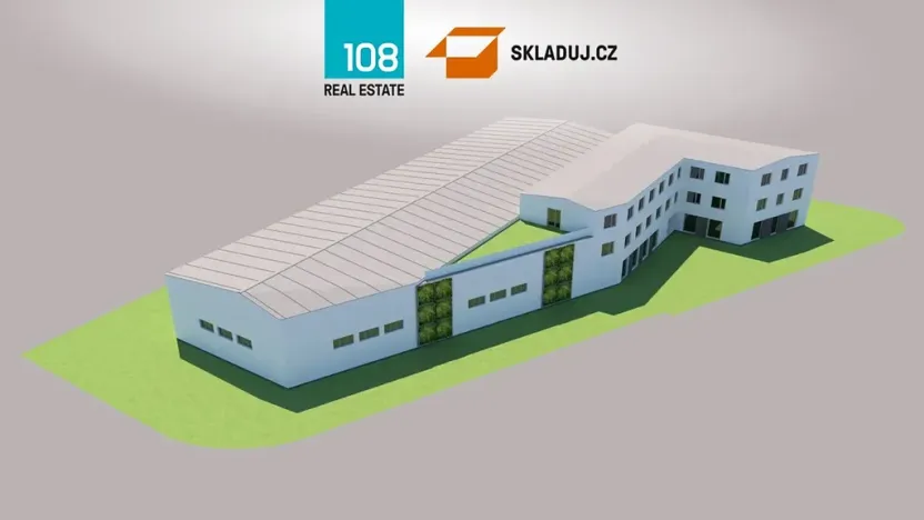 Pronájem skladu, Zlatníky-Hodkovice, Technologická, 2200 m2