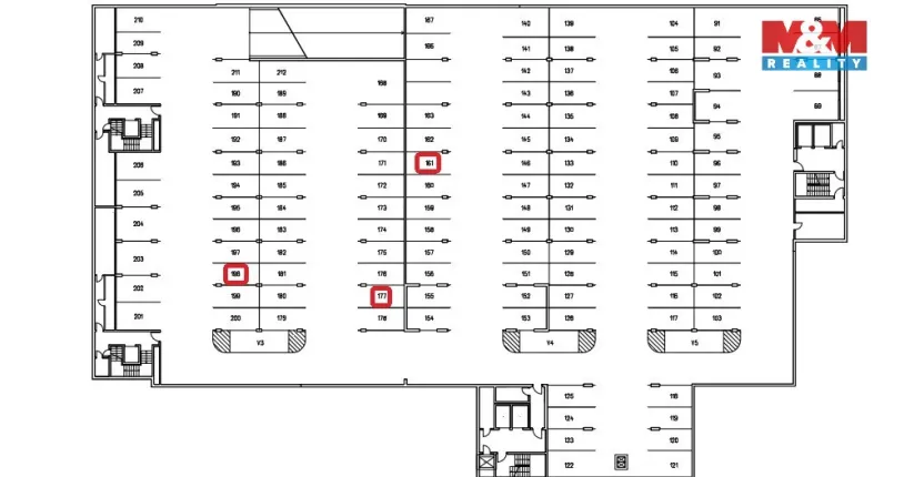 Pronájem garáže, Plzeň - Jižní Předměstí, Stehlíkova, 12 m2