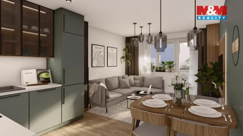 Prodej bytu 3+kk, Ostrava - Poruba, Opavská, 51 m2