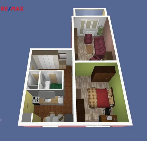 Pronájem bytu 2+1, Ostrava - Zábřeh, Patrice Lumumby, 52 m2