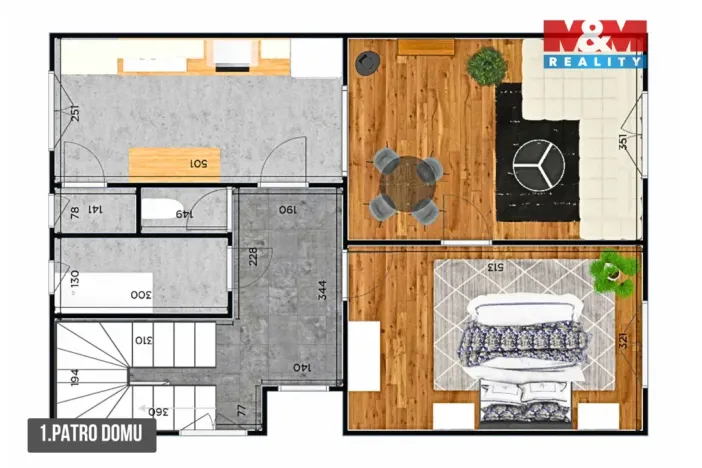 Prodej rodinného domu, Kolín - Kolín V, U Borků, 126 m2