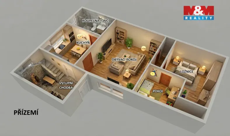 Prodej rodinného domu, Semily, Cihlářská, 120 m2