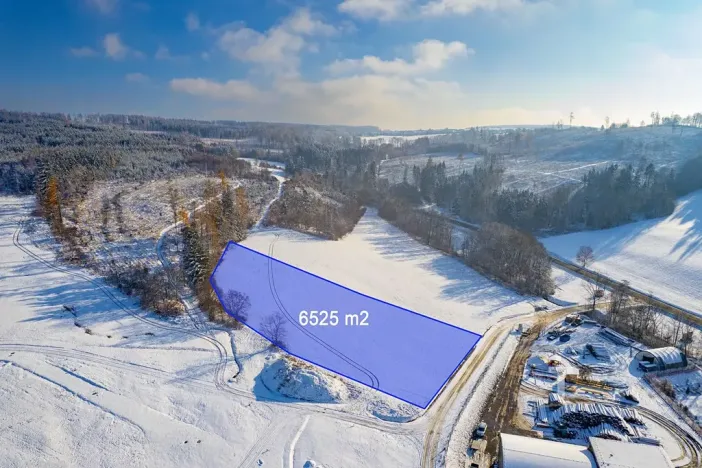Prodej komerčního pozemku, Valchov, 6525 m2
