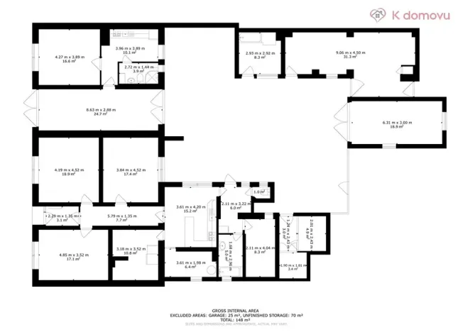 Prodej rodinného domu, Kunovice, Záchalupčí, 148 m2