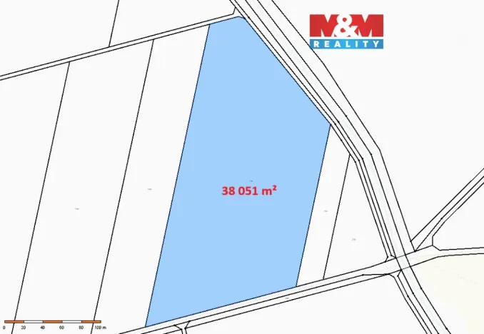 Prodej pole, Strachotín, 38051 m2