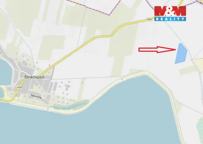 Prodej pole, Strachotín, 38051 m2